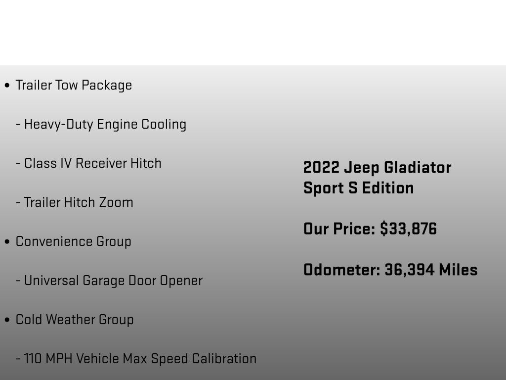 2022 Jeep Gladiator Sport Red at South Hills CDJR