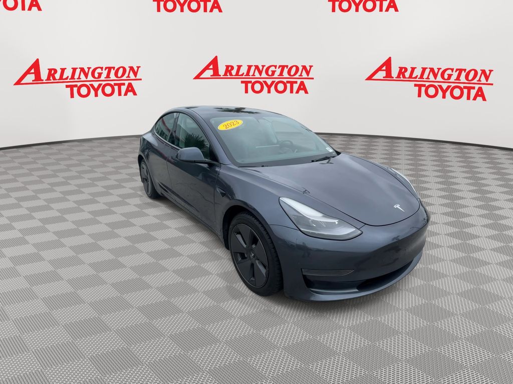Used 2023 Tesla Model 3 Base with VIN 5YJ3E1EA0PF422366 for sale in Jacksonville, FL