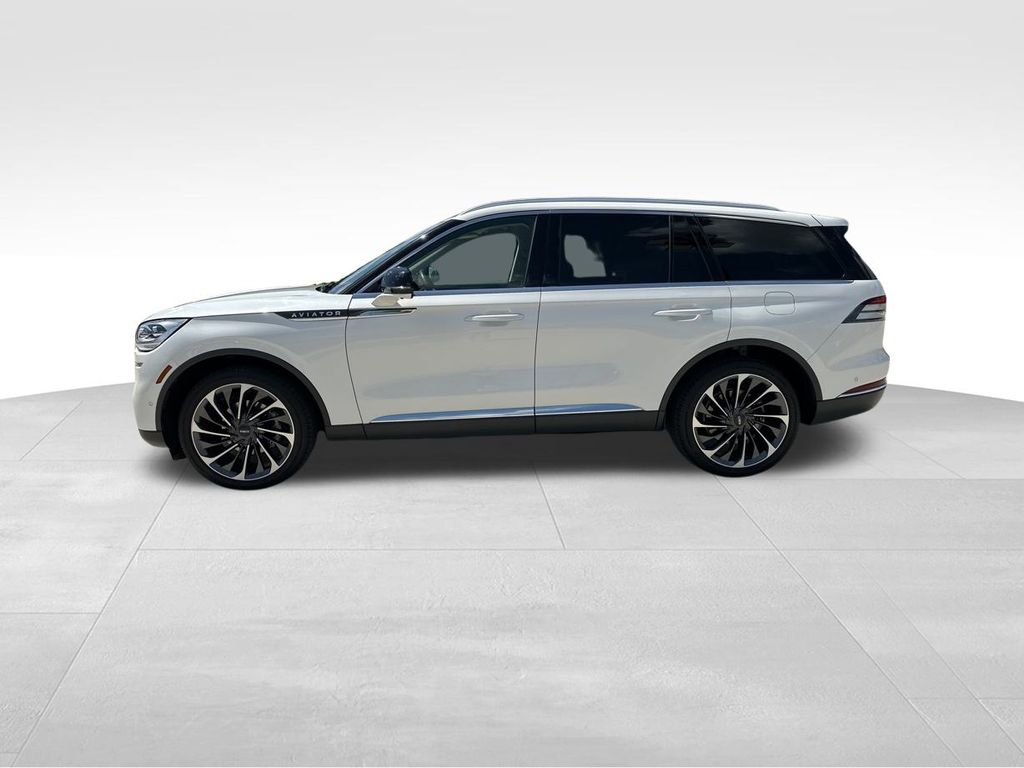 2021 Pristine White Lincoln Aviator Reserve AWD SUV