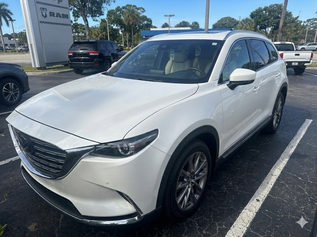 Snowflake White Pearl Mica 2021 Mazda CX-9 Signature AWD SUV / Crossover All-Wheel Drive 6-Speed Automatic