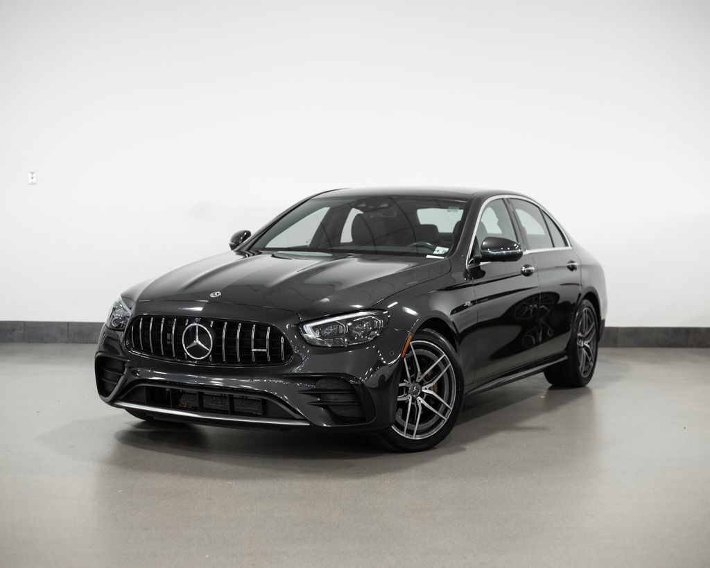 Gray (Graphite) 2023 Mercedes-Benz E-Class AMG E 53 4MATIC Convertible All-Wheel Drive 9-Speed Automatic