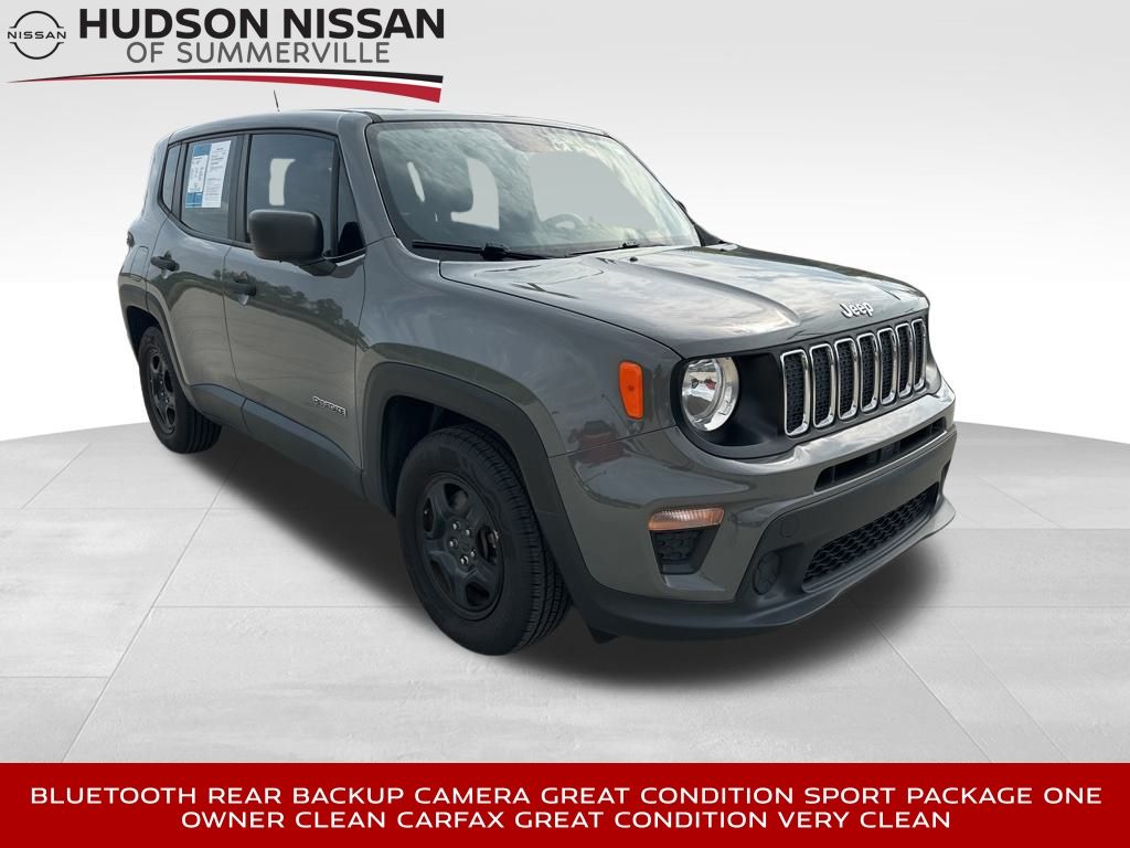 2019 Sting-Gray Clearcoat Jeep Renegade Sport FWD SUV