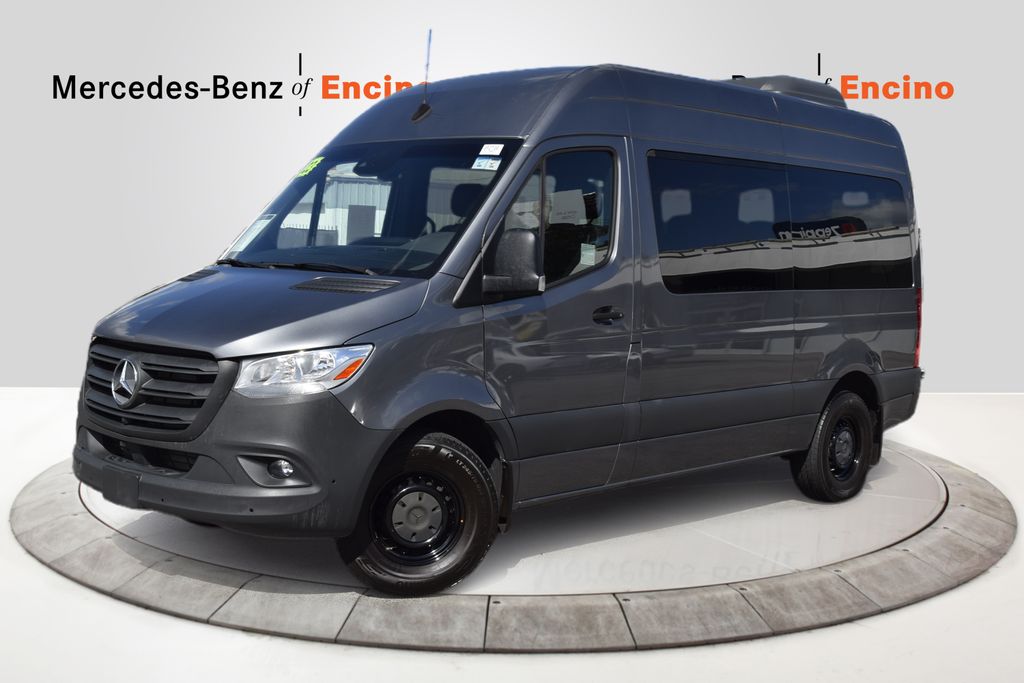 Selenite Gray Metallic 2023 Mercedes-Benz Sprinter 2500 144 Passenger Van RWD Van Rear-Wheel Drive 9-Speed Automatic
