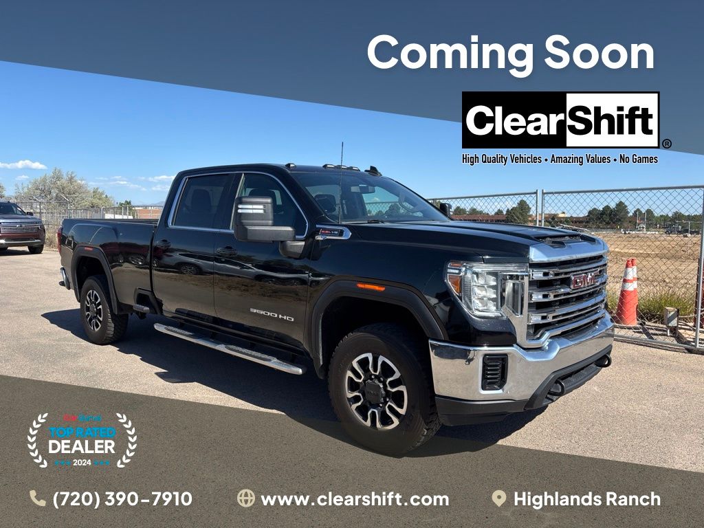 Onyx Black 2020 GMC Sierra 3500HD Pickup Truck Four-Wheel Drive 6-Speed Automatic