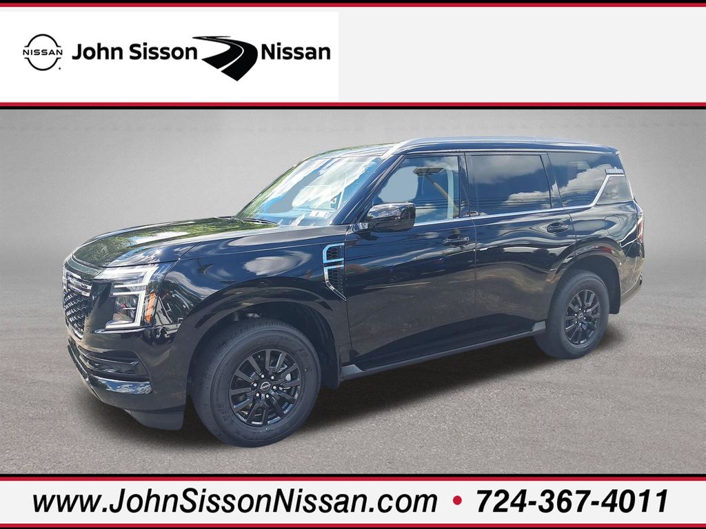 2026 Nissan Armada SV Black at John Sisson Motors