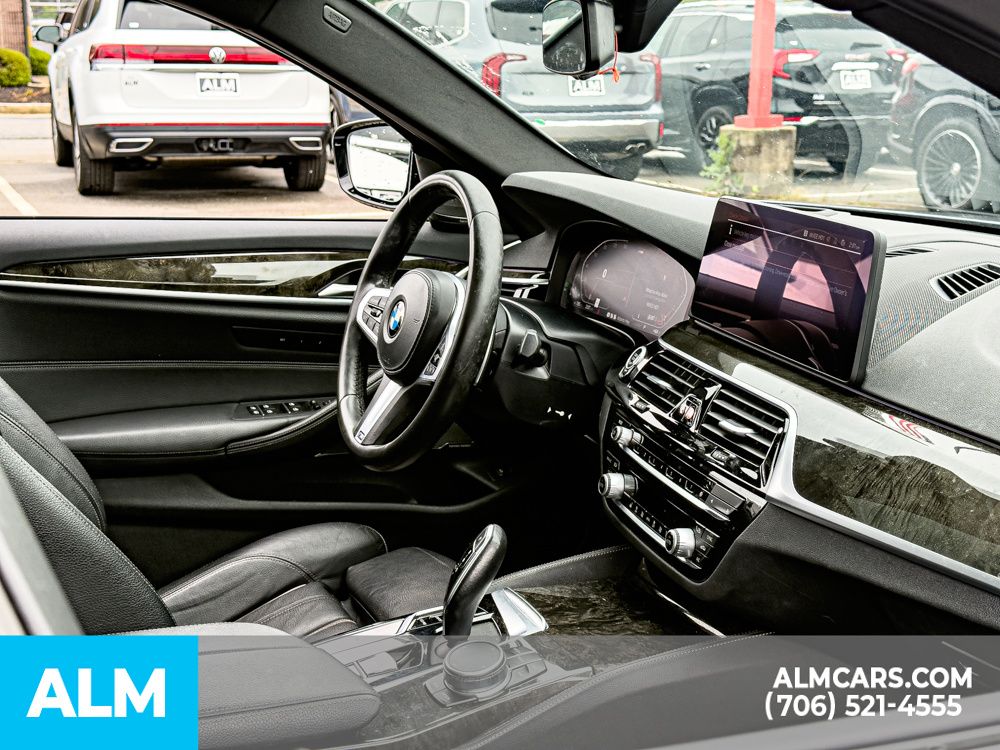 Used 2021 Blue BMW 530i image 14