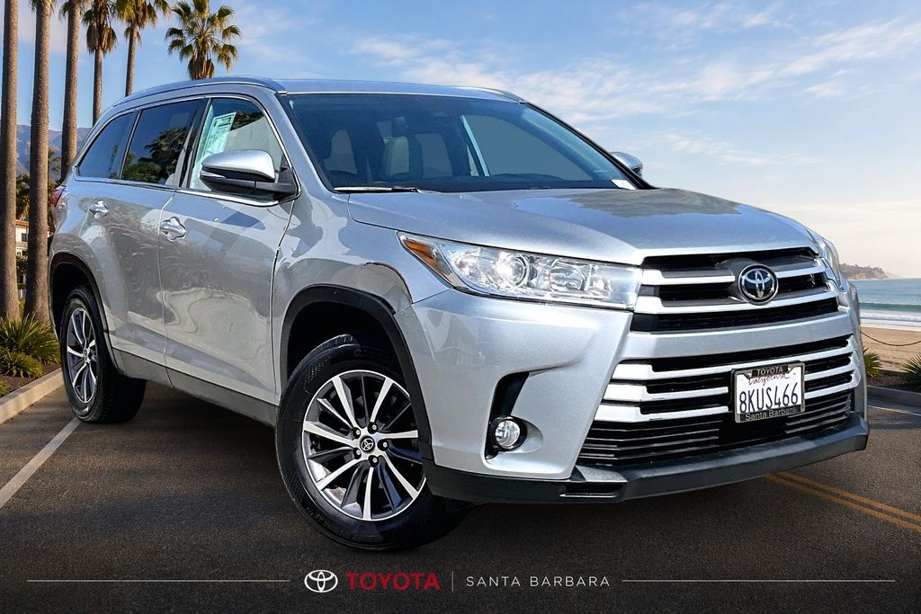Celestial Silver Metallic 2019 Toyota Highlander SUV / Crossover Front-Wheel Drive 8-Speed Automatic