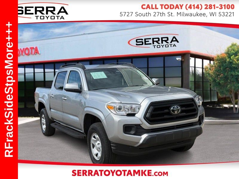 Celestial Silver Metallic 2023 Toyota Tacoma Pickup Truck Four-Wheel Drive 6-Speed Automatic