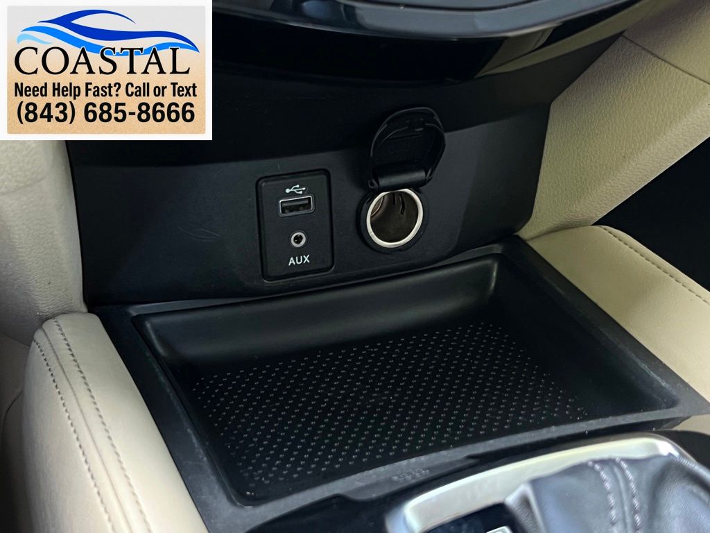 2017 Nissan Rogue SL Red at Coastal Chevrolet Cadillac