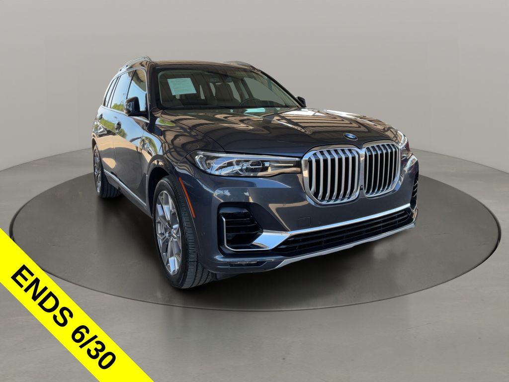 Arctic Gray Metallic 2020 BMW X7 SUV / Crossover All-Wheel Drive 8-Speed Automatic