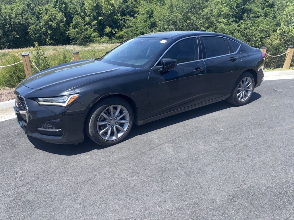 Majestic Black Pearl 2021 Acura TLX FWD Sedan Front-Wheel Drive Automatic