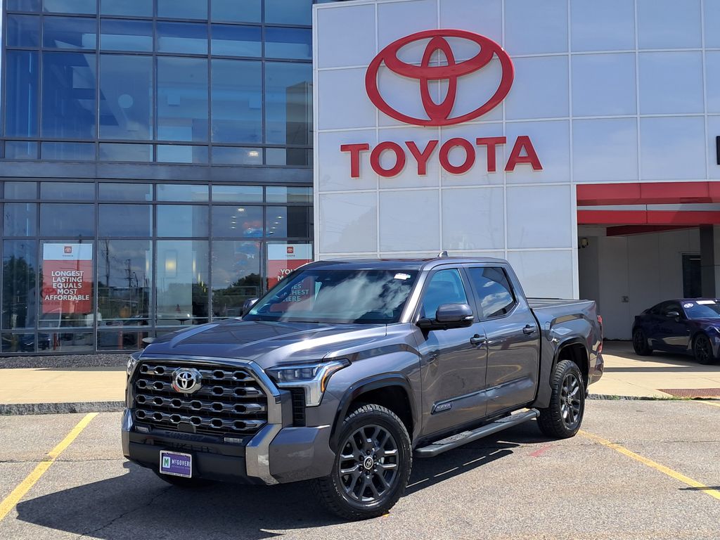 Magnetic Gray Metallic 2024 Toyota Tundra Pickup Truck Four-Wheel Drive Automatic