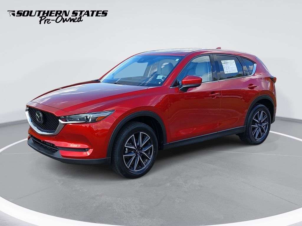 Soul Red Crystal Metallic 2017 Mazda CX-5 Grand Touring SUV / Crossover Front-Wheel Drive 6-Speed Automatic