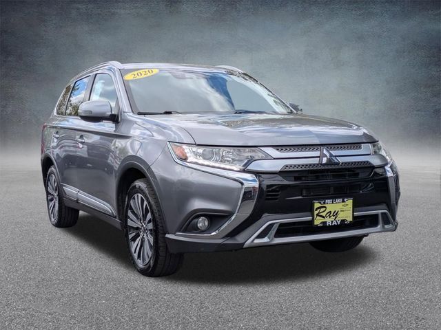 Mercury Gray Metallic 2020 Mitsubishi Outlander SUV / Crossover All-Wheel Drive Continuously Variable Transmission