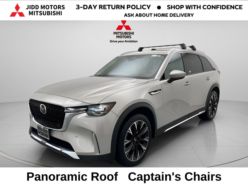Gray (Platinum Quartz) 2024 Mazda CX-90 PHEV Premium AWD SUV / Crossover All-Wheel Drive 8-Speed Automatic