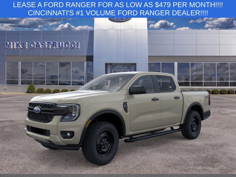 Desert Sand 2026 Ford Ranger Pickup Truck Four-Wheel Drive Automatic