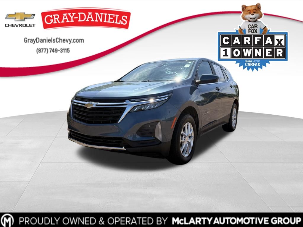 Lakeshore Blue Metallic 2024 Chevrolet Equinox LT AWD with 2FL SUV / Crossover Four-Wheel Drive 6-Speed Automatic Overdrive