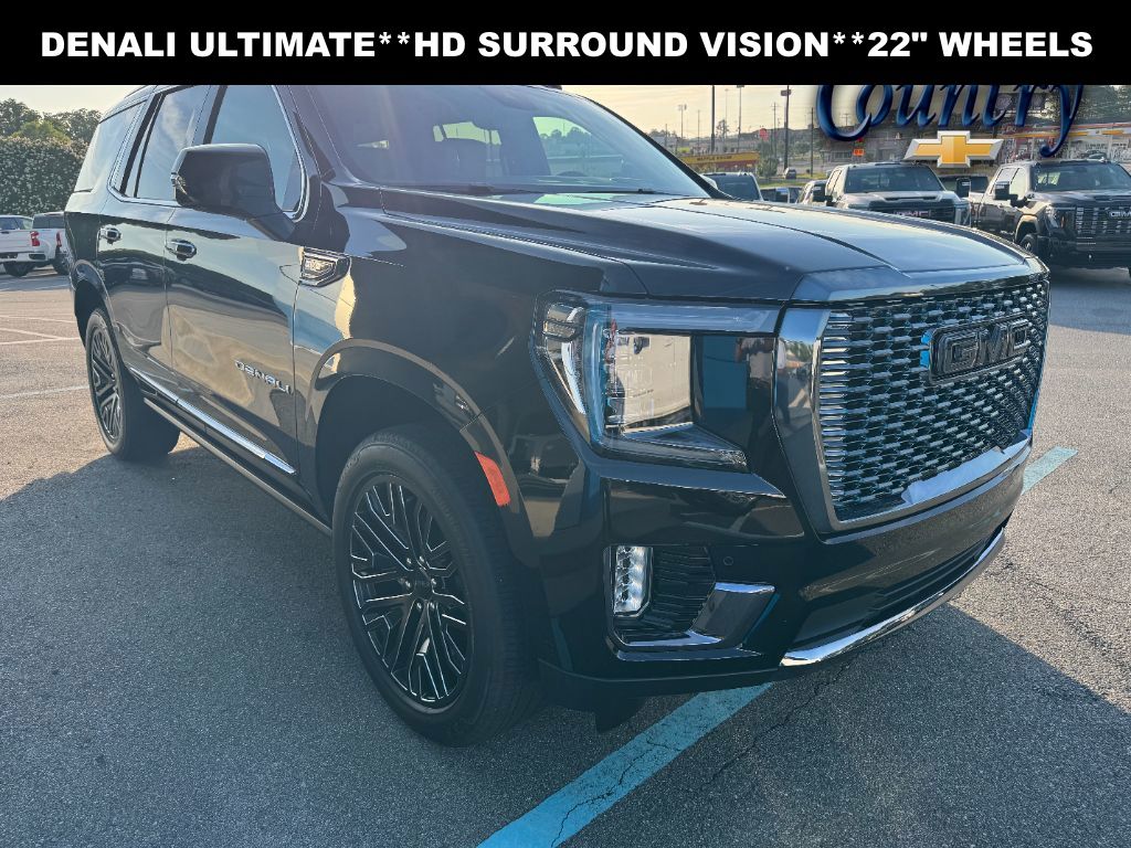 Onyx Black 2024 GMC Yukon Denali Ultimate 4WD SUV / Crossover Four-Wheel Drive Automatic
