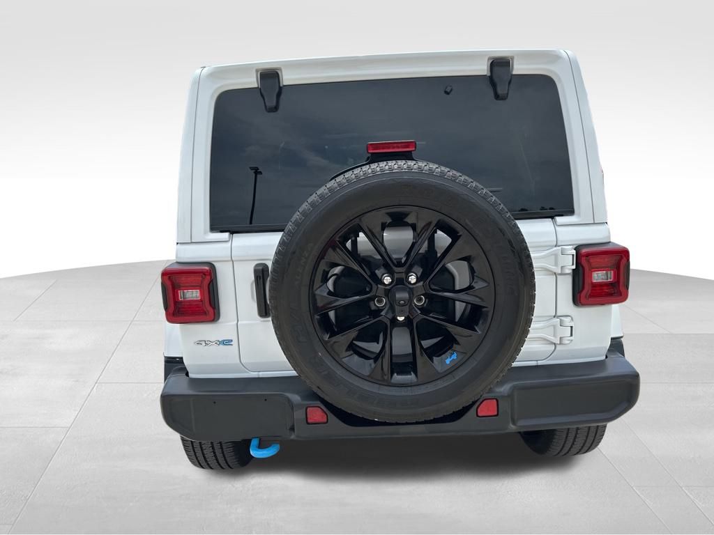 2022 Bright White Clearcoat Jeep Wrangler 4xe 4X4 SUV