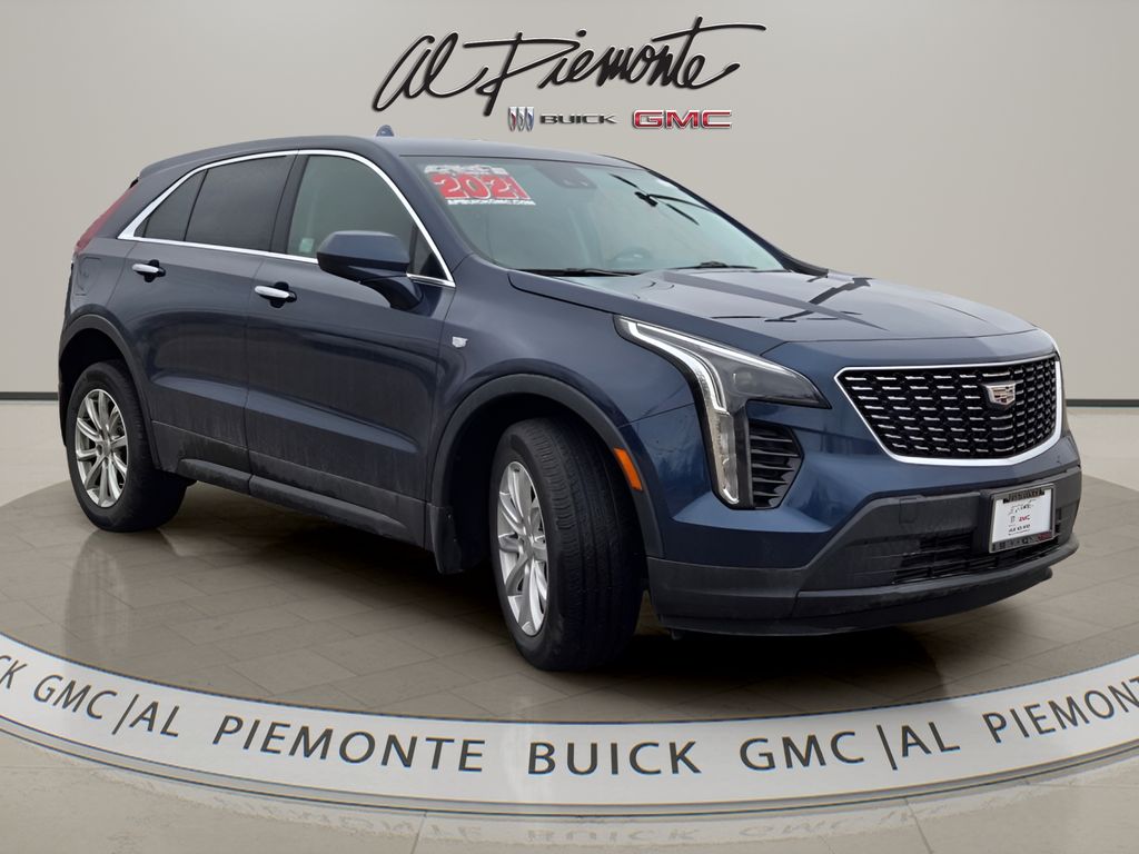 Twilight Blue Metallic 2021 Cadillac XT4 Luxury AWD SUV / Crossover Four-Wheel Drive 9-Speed Automatic