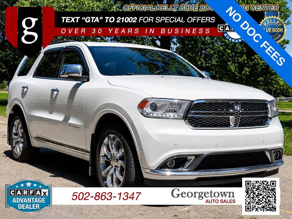 2018 Dodge Durango Citadel