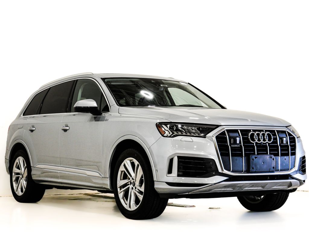 Gray 2024 Audi Q7 SUV / Crossover All-Wheel Drive 8-Speed Automatic