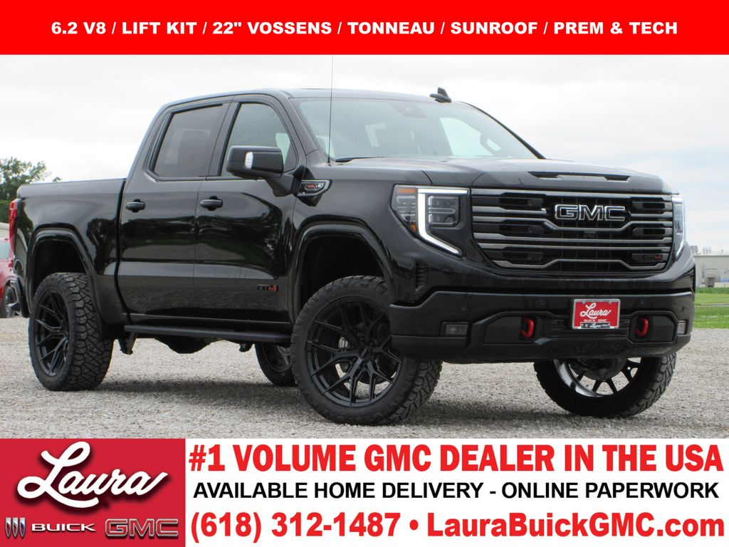 Onyx Black 2026 GMC Sierra 1500 Pickup Truck Four-Wheel Drive Automatic