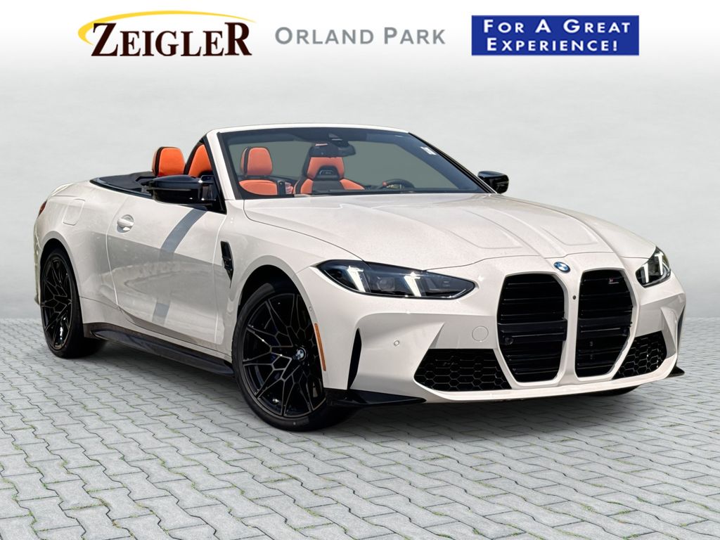 Alpine White 2027 BMW M4 Convertible All-Wheel Drive 8-Speed Automatic