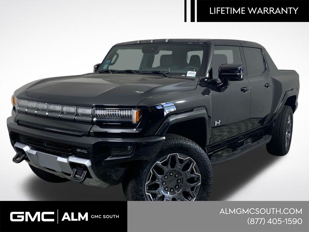 Void Black 2025 GMC Hummer EV Pickup 3X Crew Cab AWD Pickup Truck All-Wheel Drive 1-Speed Automatic