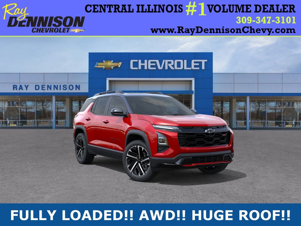 Radiant Red 2026 Chevrolet Equinox SUV / Crossover Four-Wheel Drive 8-Speed Automatic