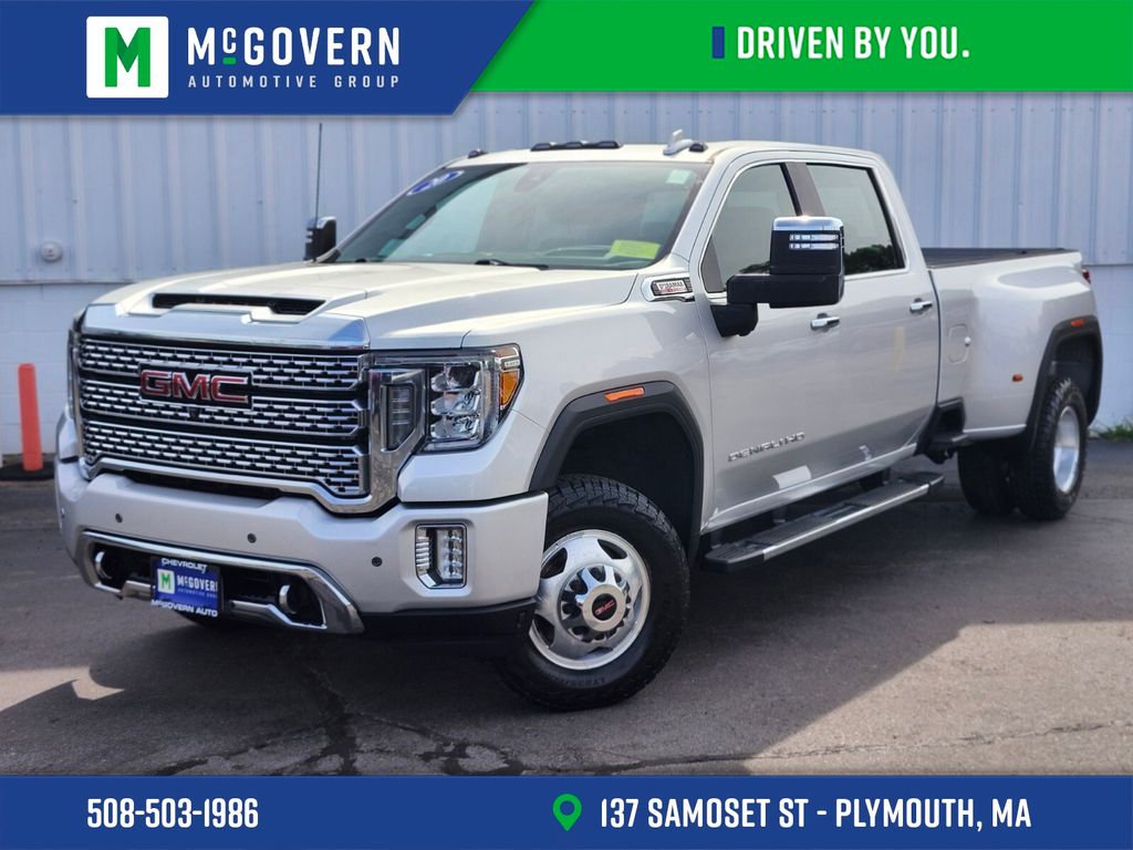 Quicksilver Metallic 2020 GMC Sierra 3500HD Pickup Truck Four-Wheel Drive Automatic