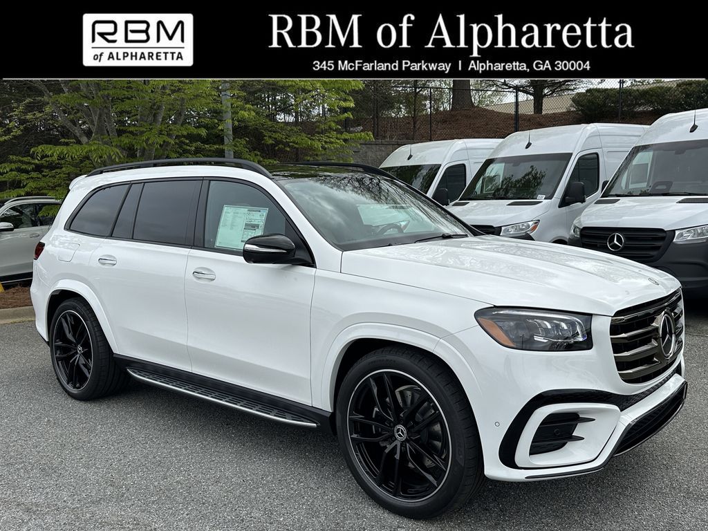 White 2026 Mercedes-Benz GLS 450 4MATIC SUV / Crossover All-Wheel Drive 9-Speed Automatic