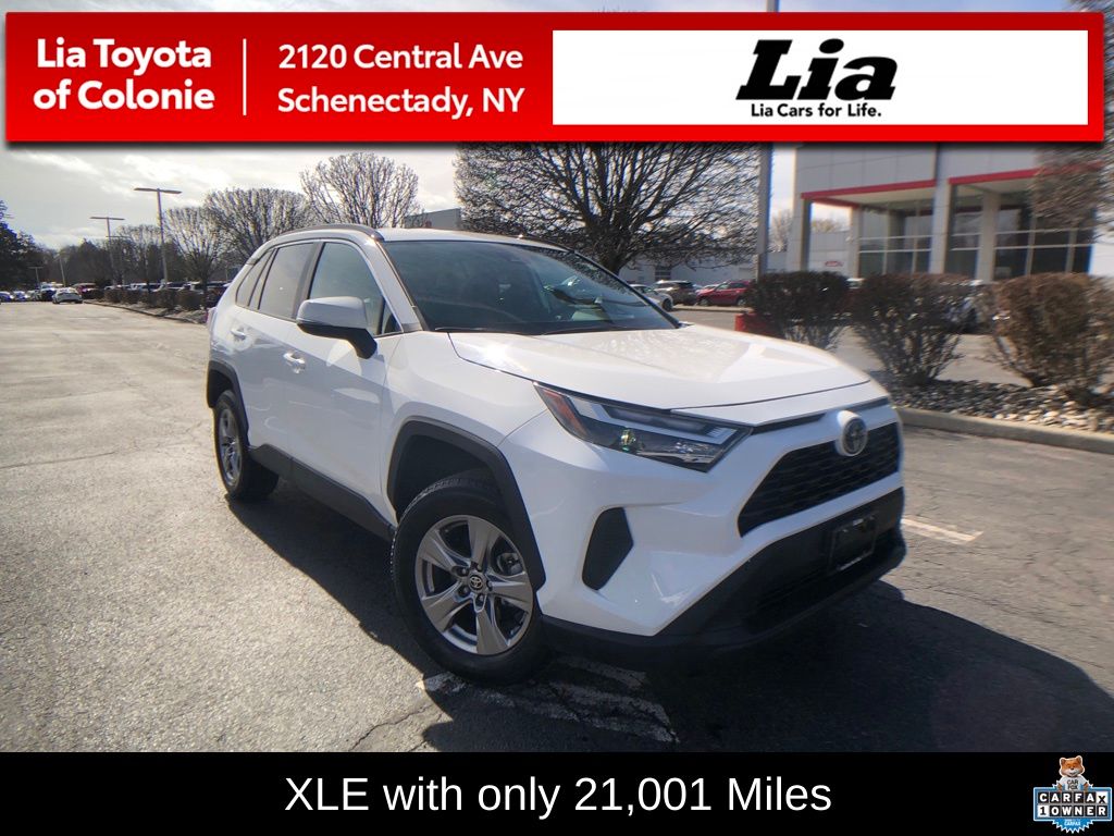 Ice Cap 2025 Toyota RAV4 XLE AWD SUV / Crossover All-Wheel Drive 8-Speed Automatic