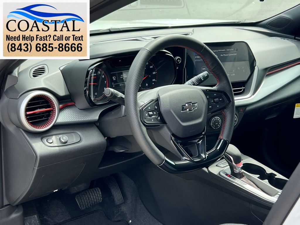 2026 Chevrolet Trax 1RS White at Stokes Honda North