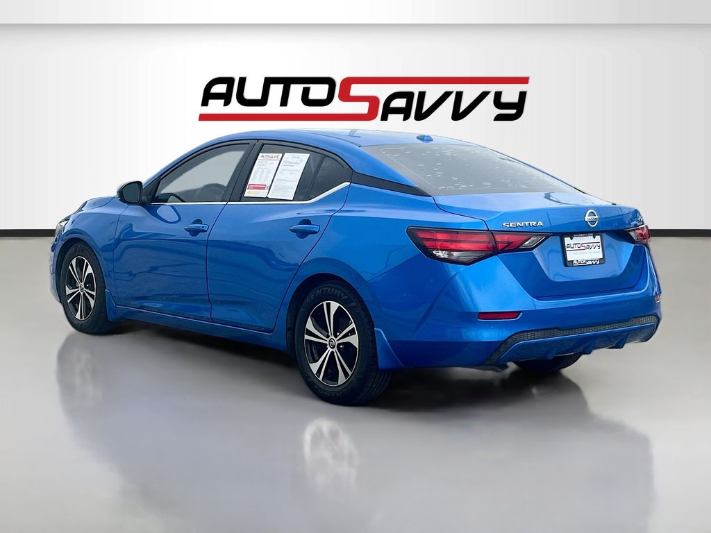 2020 Nissan Sentra SV Blue at AutoSavvy Houston Southwest