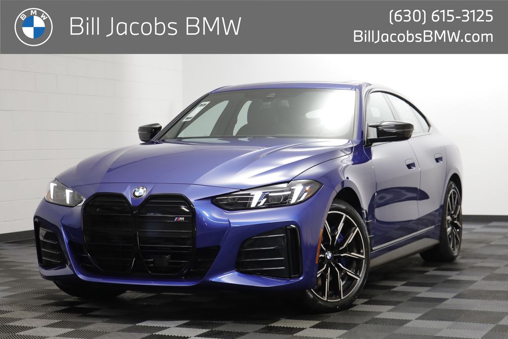 Portimao Blue Metallic 2026 BMW i4 M60 Gran Coupe AWD Sedan All-Wheel Drive Automatic