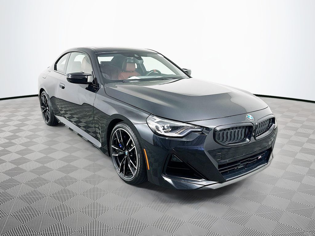 Black 2025 BMW 2 Series Coupe Rear-Wheel Drive 8-Speed Automatic
