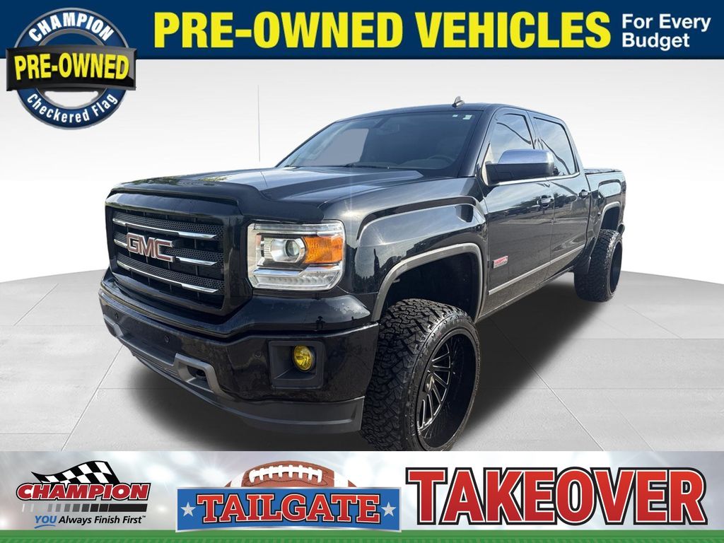 Onyx Black 2014 GMC Sierra 1500 Pickup Truck Four-Wheel Drive 6-Speed Automatic Overdrive