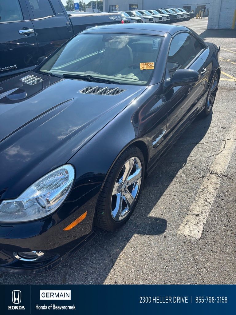 2009 Mercedes-Benz SL-Class Convertible Rear-Wheel Drive 7-Speed Automatic
