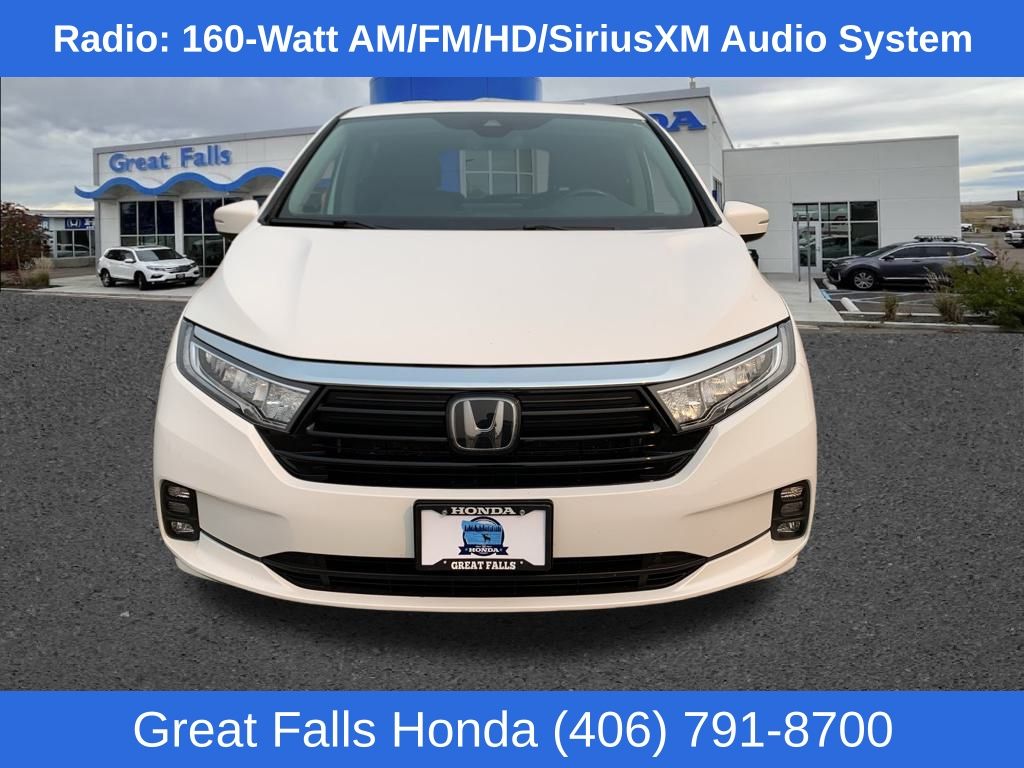 Certified 2021 Honda Odyssey EX-L with VIN 5FNRL6H73MB032774 for sale in Great Falls, MT