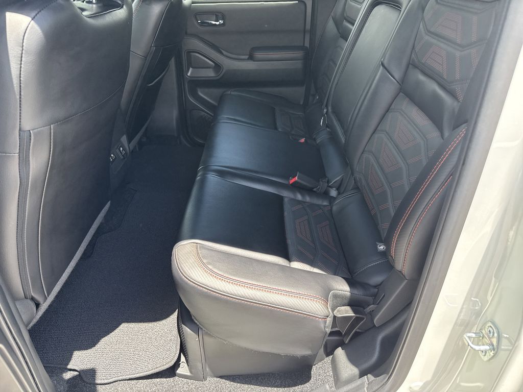 2025 Nissan Frontier PRO-4X White at Central Houston Nissan