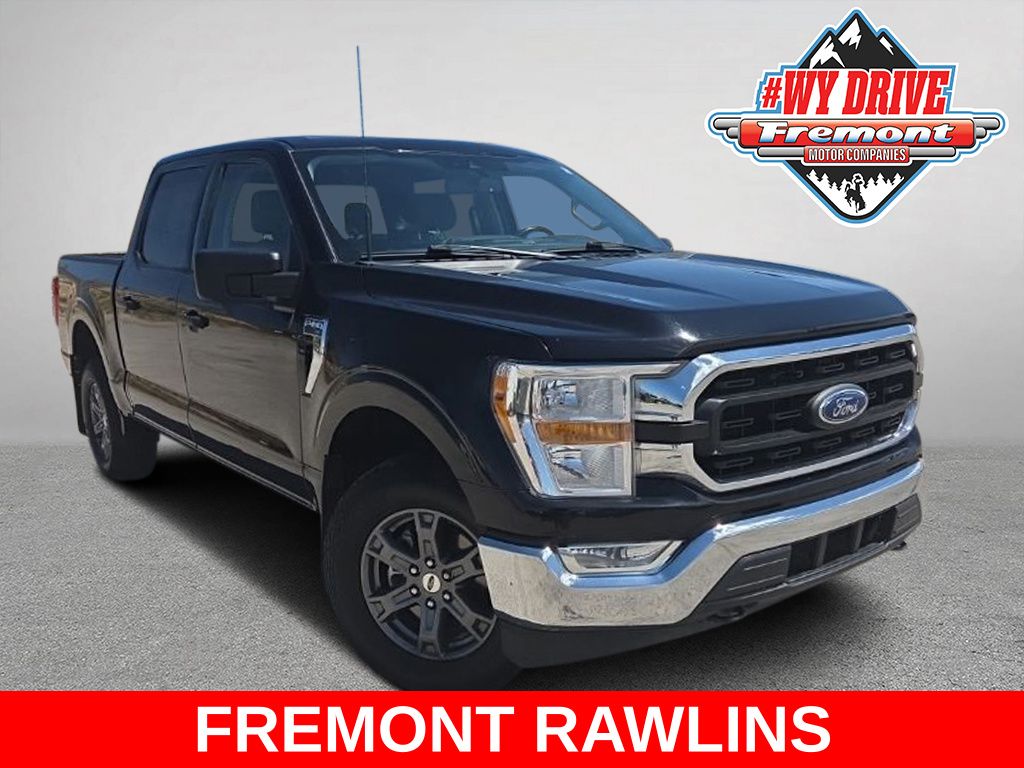 Agate Black Metallic 2022 Ford F-150 Pickup Truck Four-Wheel Drive Automatic