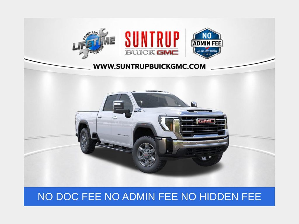 Summit White 2026 GMC Sierra 3500HD Pickup Truck Four-Wheel Drive Automatic