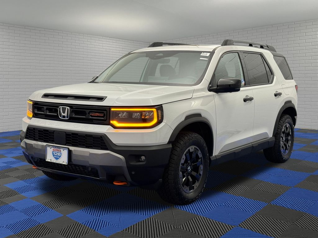 Platinum White Pearl 2026 Honda Passport SUV / Crossover All-Wheel Drive Automatic