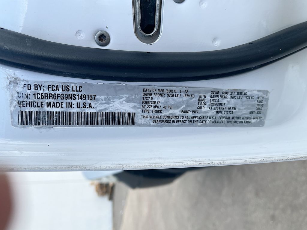 Used 2022 White Ram Tradesman image 28