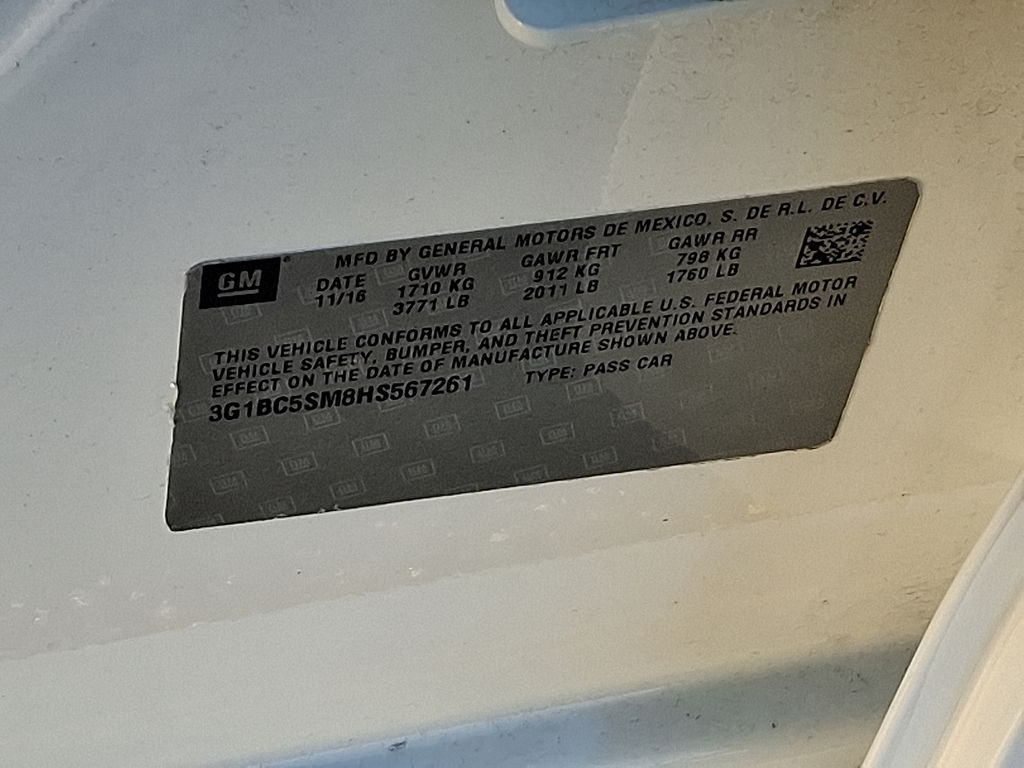 Thumbnail: 2017 Chevrolet Cruze - 27