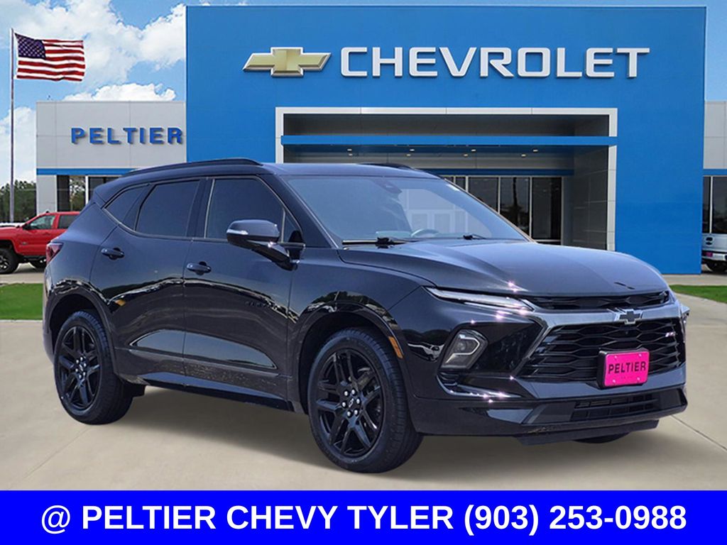 Black 2024 Chevrolet Blazer SUV / Crossover All-Wheel Drive 9-Speed Automatic Overdrive