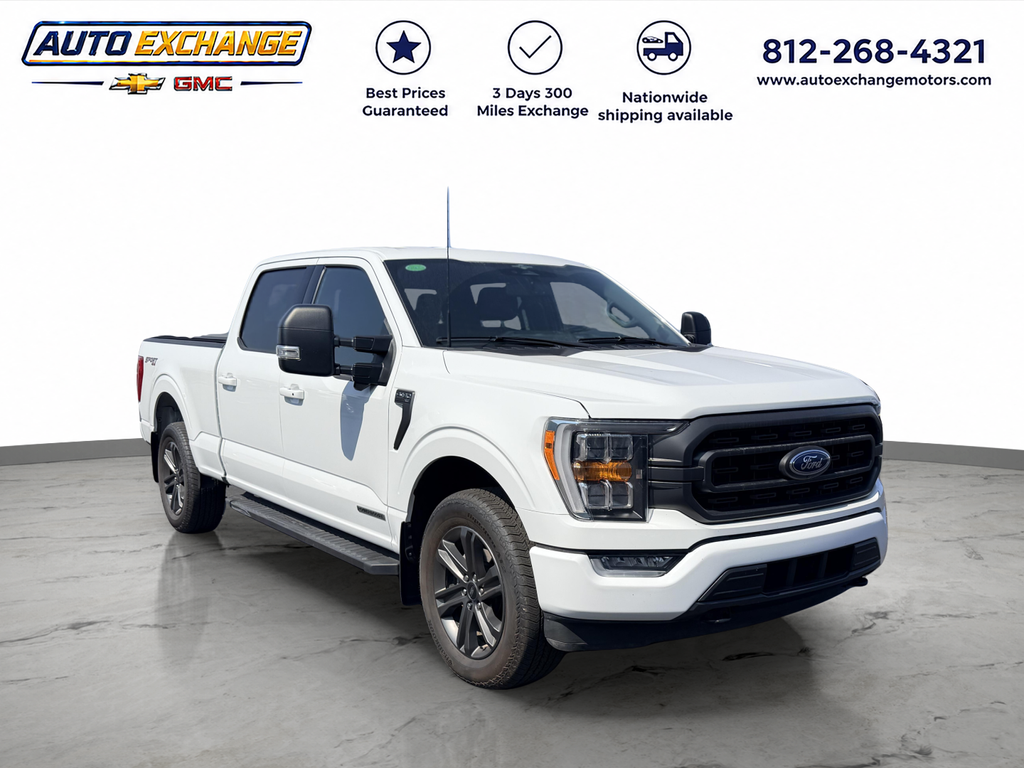 Oxford White 2023 Ford F-150 Pickup Truck Four-Wheel Drive Automatic
