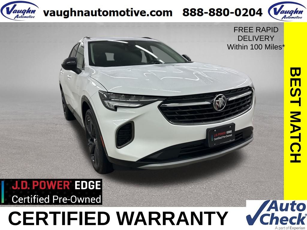 Summit White 2023 Buick Envision Essence FWD SUV / Crossover Front-Wheel Drive 9-Speed Automatic