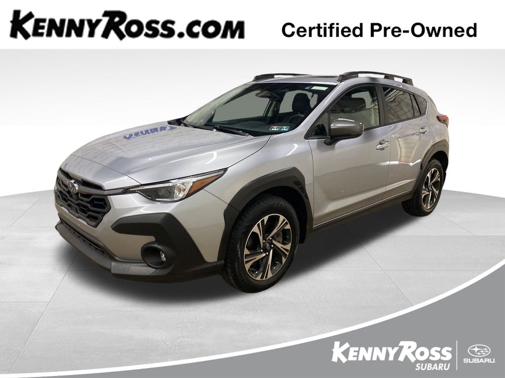 Ice Silver Metallic 2024 Subaru Crosstrek SUV / Crossover All-Wheel Drive Continuously Variable Transmission
